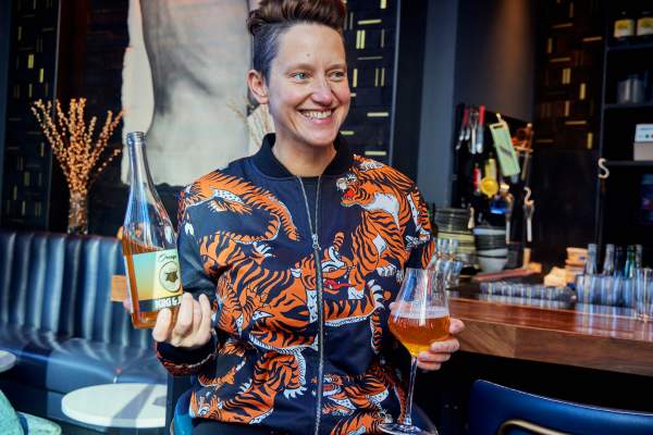 Haley Fortier at nathálie wine bar