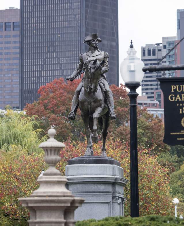 George Washington Statue in the Public Garden