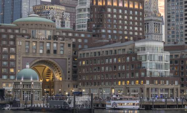 View of the Boston Harbor Hotel