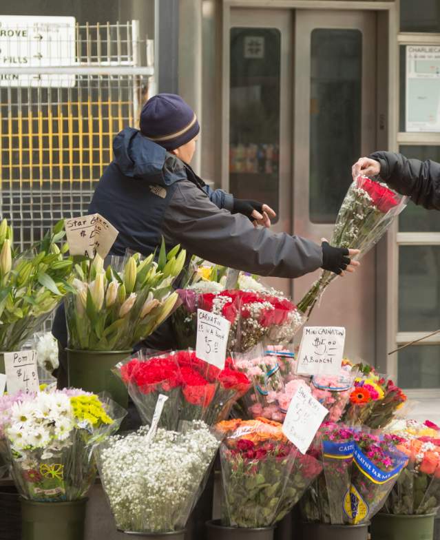 faqs flower shop on street