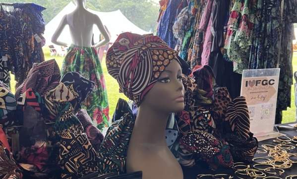 Vendor at Black Owned Bos.