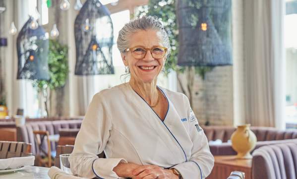 Photo of Jody Adams, owner of Trade and Porto.