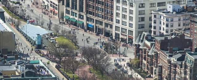 Marathon Aerial Shot