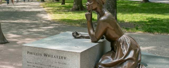 Phillis Wheatley statue