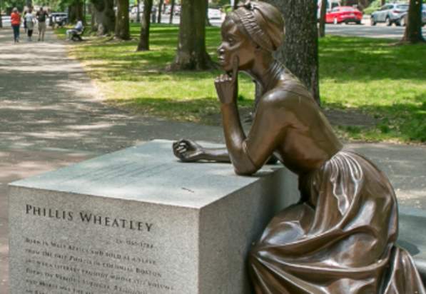 Phillis Wheatley statue