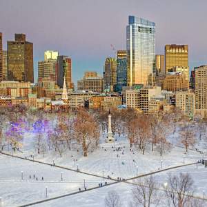 Boston Common Winter
