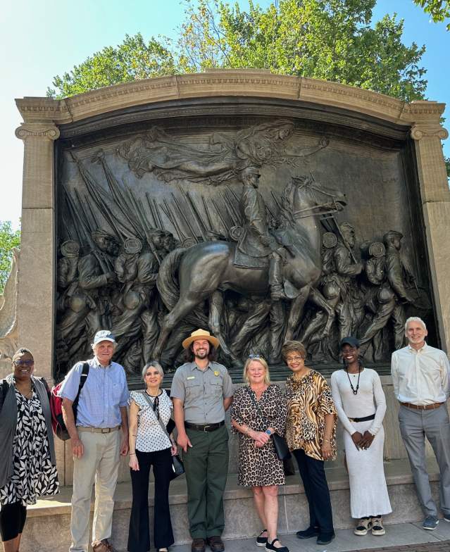 Multicultural Committee at the Shaw Memorial
