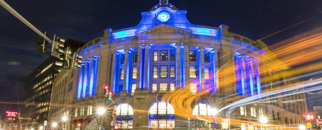 South Station at Night