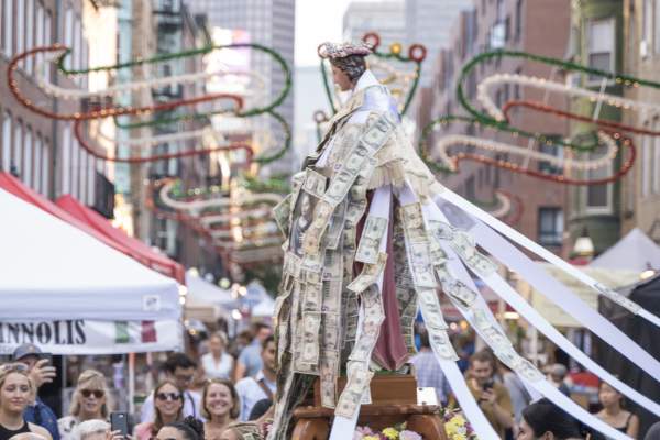 Procession at St Anthony's Feast