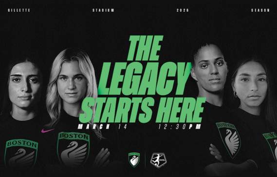 Boston Legacy FC: Home Opener, March 14